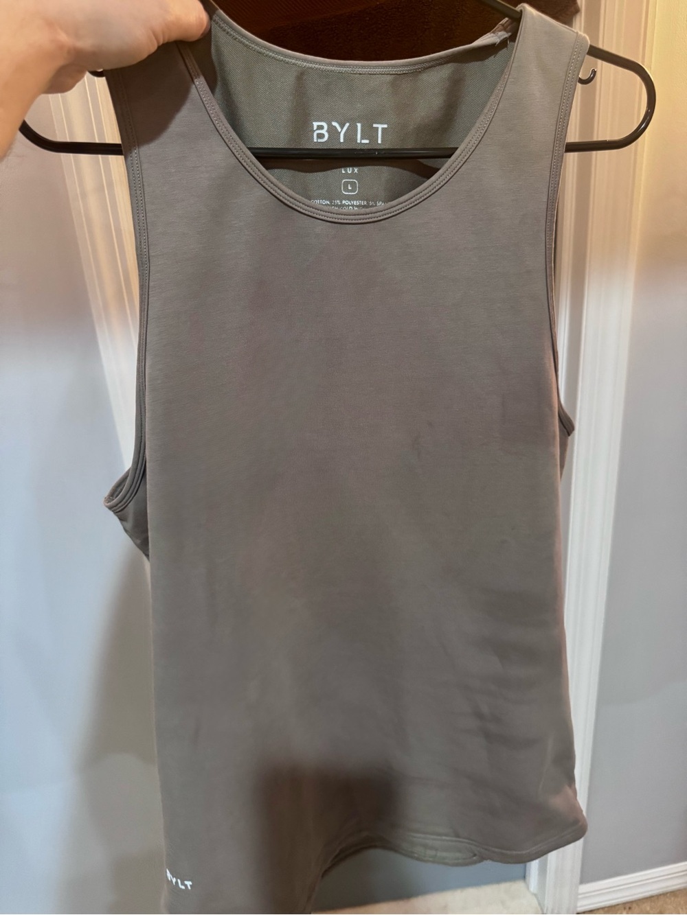 BYLT Basics Men's Tank Top — Taupe